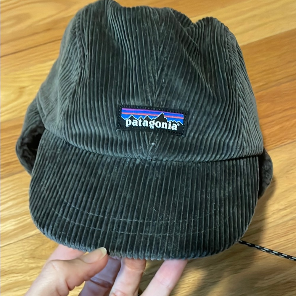 Patagonia Gray Corduroy Hat Casual Style
